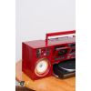 Đài radio cassette đĩa than VICTRO DC-33 đỏ