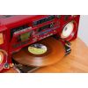 Đài radio cassette đĩa than VICTRO DC-33 đỏ