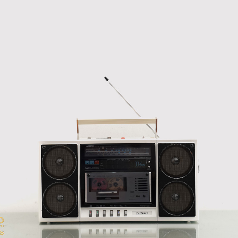 National AMBIENCE RX-F35 カセットプレーヤー 1980's Panasonic RX-F35 AMBIENCE Cassette Multi Speaker Boombox